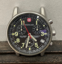 ウェンガー70726の中古を購入し、電池交換をしたら赤い針が