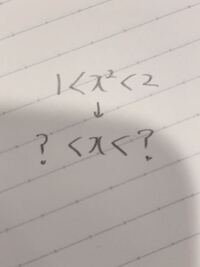 高校数学 式変形について 画像の不等式の各辺の平方根をとるとどうなりま Yahoo 知恵袋