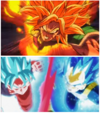 映画ドラゴンボール超ブロリー 怒りの覚醒で超サイヤ人 金 Yahoo 知恵袋