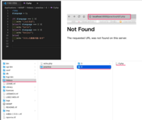 PHPの勉強中、localhostに接続できません。コードが - Yahoo PHPの勉強中、localhostに接続できません。コードが - Yahoo