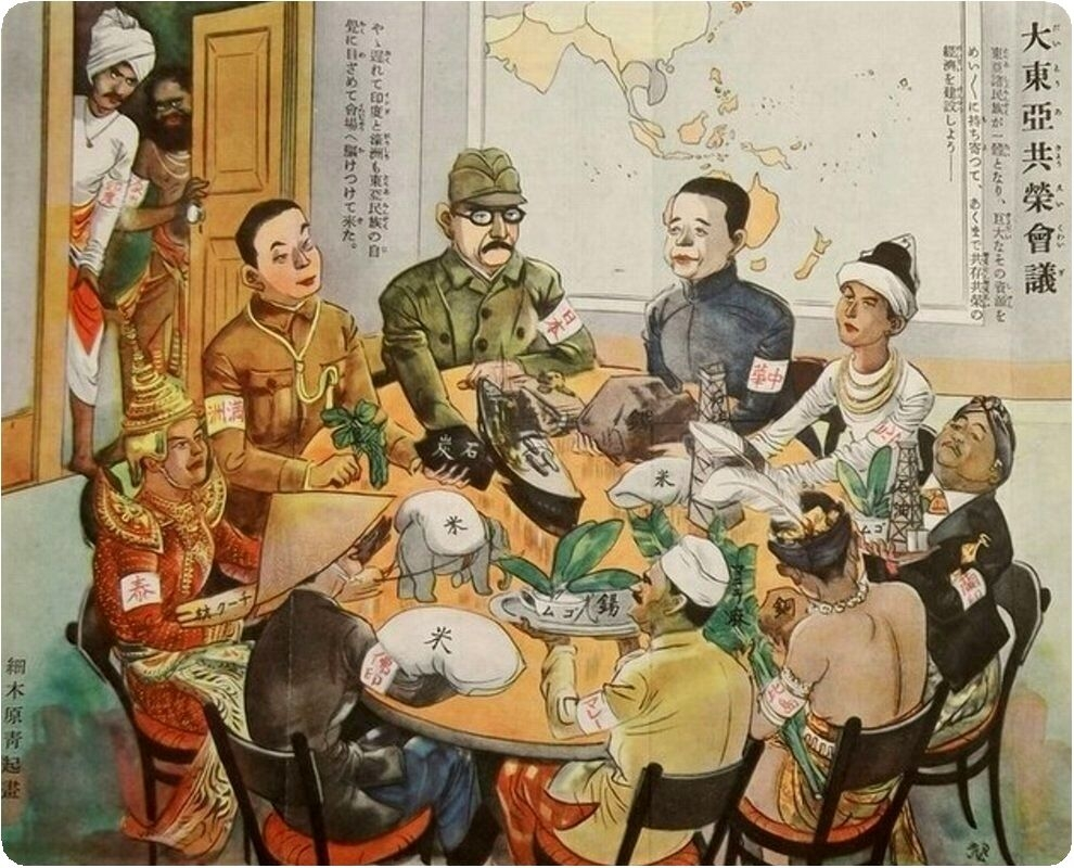 日本の風刺画ですが フィリピンの右の人物は何処の国を表してる Yahoo 知恵袋