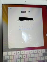 iPadをiPadOSかなにかでインストールしたら、初期化みたいになりました。確認コードがメールで届いたのですが、横にスワイプしても縦にスワイプしてもメールが見れません。この画面からうごきません。 助けてください。