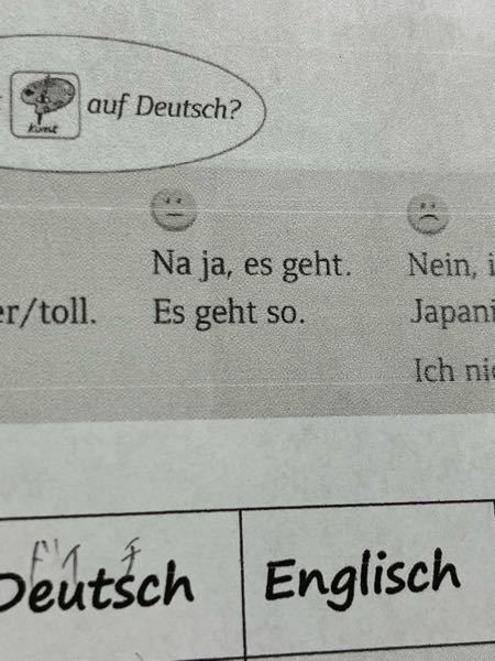 この文を使って 私は英語はまあまあ好き（普通）です。 って文をドイツ語で作りたいんですけど、どうなりますか？？
