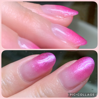 今日ネイルサロンで施していただいたジェルネイルです ネイルに Yahoo 知恵袋