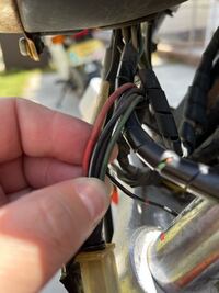 モンキー4lのメインハーネスのとこで質問です こちらの Yahoo 知恵袋