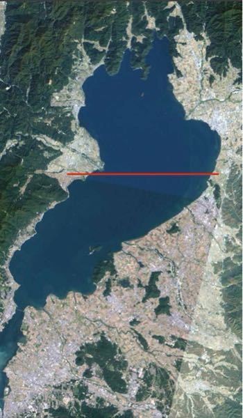 もし、琵琶湖に赤線の様な横断する様な橋が出来た場合使いますか？ もしくは使われると思いますか？ 位置は多少ずれてた方が使われるなどの場合でも良いです