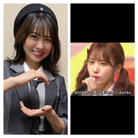 Akb48の写真左側の可愛い方の振り付けは何と言う曲の振り付 Yahoo 知恵袋