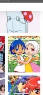 この画像の青髪の男の子と白 ピンク の女の子が出てくるアニメの題名分 Yahoo 知恵袋