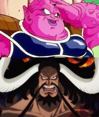 ワンピースの赤髪のシャンクスドラゴンボール改ではベジータどちらが強いと思います Yahoo 知恵袋