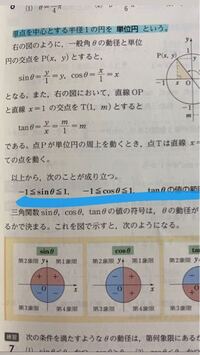 数2数学三角関数についてです この下線部がなぜこの範囲になる Yahoo 知恵袋