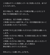 チケ流 送金停止 買い手 同意

この画像の内容によると同意すればチケ流側が判断してくれるそうなのですが、どのような操作をすれば同意したことになるのでしょうか？ 