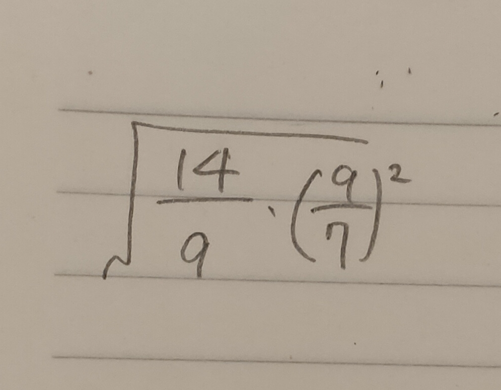 この式の解き方を教えてください。