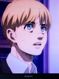 進撃の巨人 これってアルミンですか あと なんで急にみんな大人になった Yahoo 知恵袋