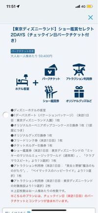ディズニーアンバサダーホテルに2泊3日で泊まる予定です チケットは マルチ Yahoo 知恵袋