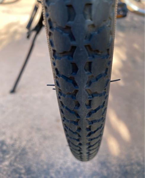 自転車を長い期間放置しておくとパンクしますか？ - 最近4か月ぐらい