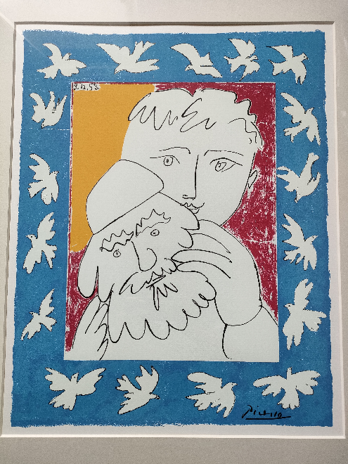 絵画油絵】題名：一億円（原寸大）