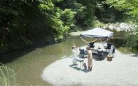 山形県で写真のように川辺でBBQができて 川遊びもできるような場所はありますか？