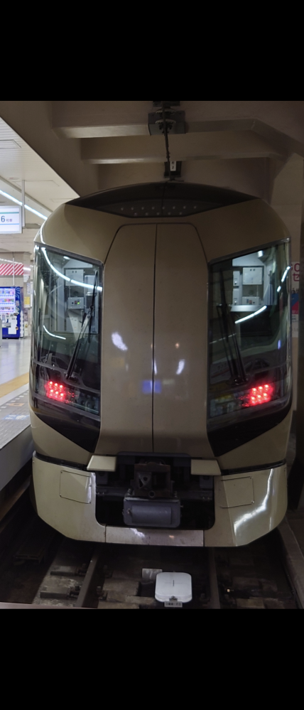 東武鉄道の500系「リバティ」です。 好きなデザインの車輌ですが、この貫通扉って、運転士の前方視界の妨げにならないのですか？