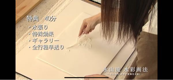 永山祐子さんの水彩画DVDに写真のように盛り上げメディウムのようなものを使用している場面がありました。同じ技法を使いたいと考えているのですが、永山祐子さんの使用しているメディウムが何かご存知の方...