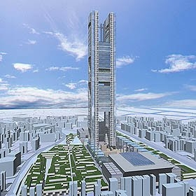 竹中工務店が昔、バブル時代に構想したビル、東京ホロニックタワー(高さ600m、120階建て、1991年に発表)はなぜ着工へと進まないのでしょうか? こんな素晴らしいビルの計画なのになぜ実現しない...