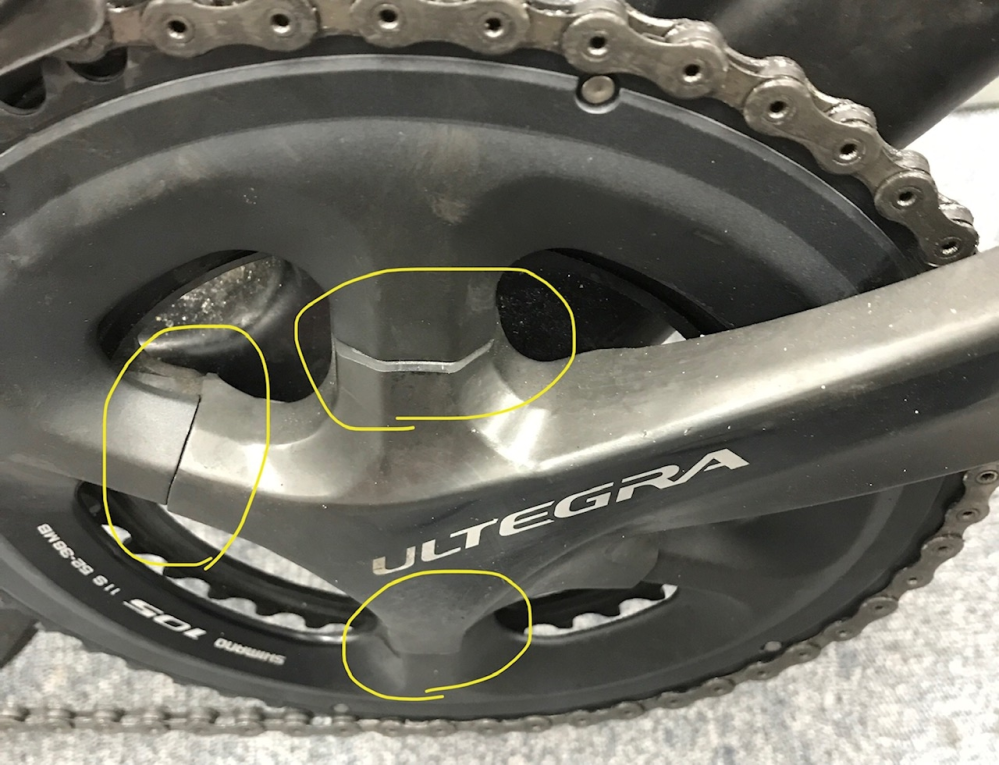 アルテグラ FC-6800 クランク＋R8000 52T アウターリング付き シマノ ULTEGRA（アルテグラ）FC-R8100 クランクセット 52/36T