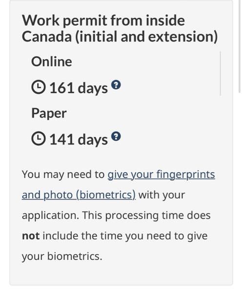 カナダのワーホリの待ち時間を調べたら161daysになってたんですが、遅い人は6ヶ月近くかかる人もいるという事でしょうか？