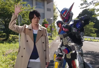 仮面ライダージオウ2話でビルドアーマーになった時ジオウが手を Yahoo 知恵袋