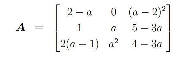 行列のランクの問題です 画像の行列のランクというか どう0に Yahoo 知恵袋
