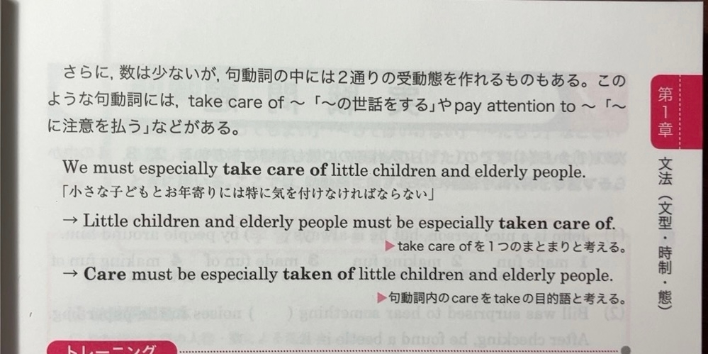 句動詞の受動態についての解説で、takecareof~の2通 - Yahoo