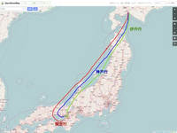 大阪伊丹 新千歳空港行きのanaで 飛行ルートには 左右に何が Yahoo 知恵袋