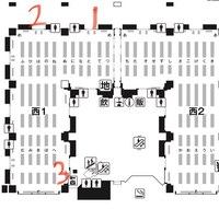 コミケ100の西め50aの場所がわかりません め と書いて Yahoo 知恵袋