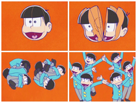 おそ松さん一期のop よろしくおあがりおそ松さん という歌詞の場面で Yahoo 知恵袋