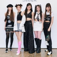 New jeansのメンバーの名前おしえてください！左からお願いします 
