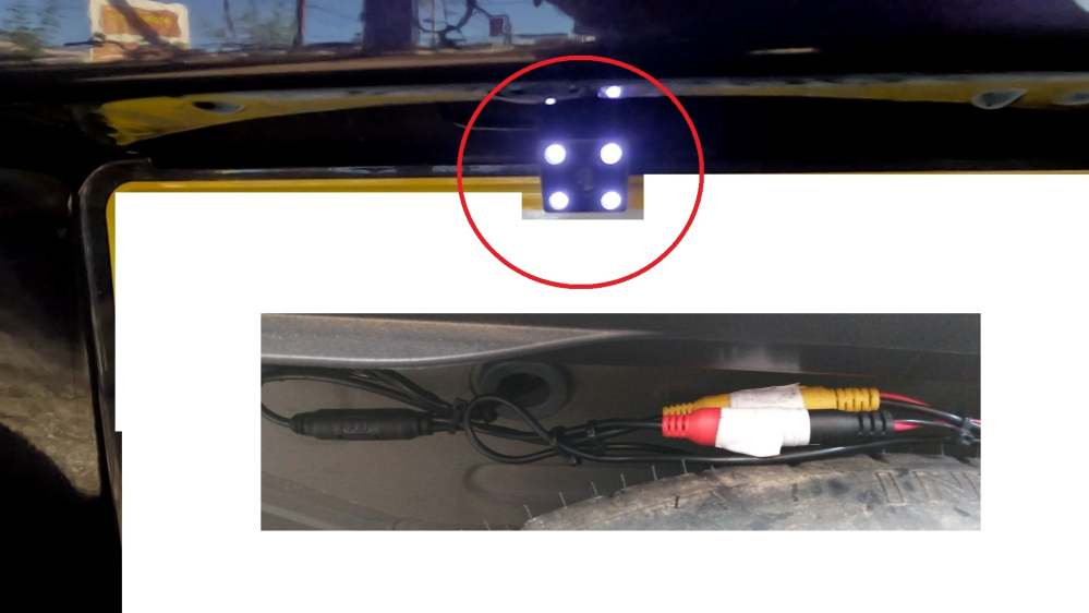 画像参照】LEDライトが点灯するバックカメラは車検通らない - Yahoo