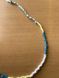 ミサンガの編み方が分からないです この編み方はなんて言います Yahoo 知恵袋