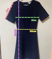 メルカリでワンピース 服 を売り出しました その際に 着丈を Yahoo 知恵袋