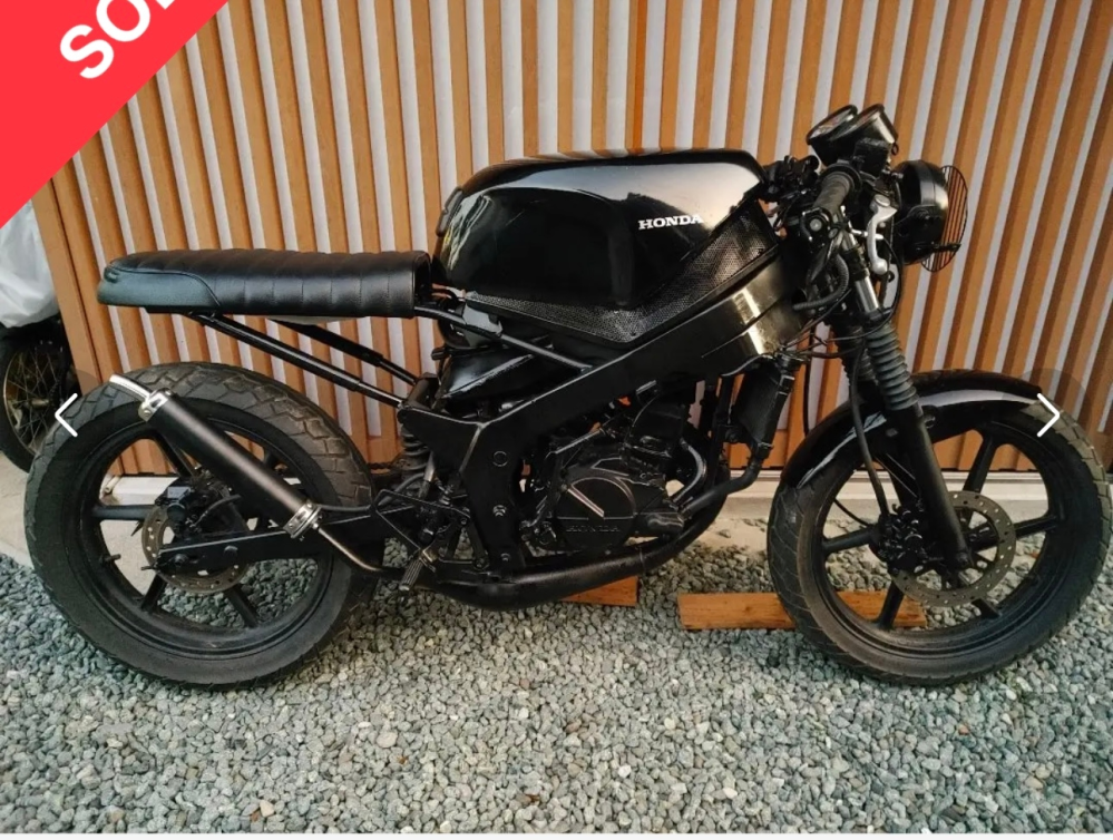 ns-1 エヌワン 2st 50cc 原付 カフェレーサー バイク ホンダ - オートバイ