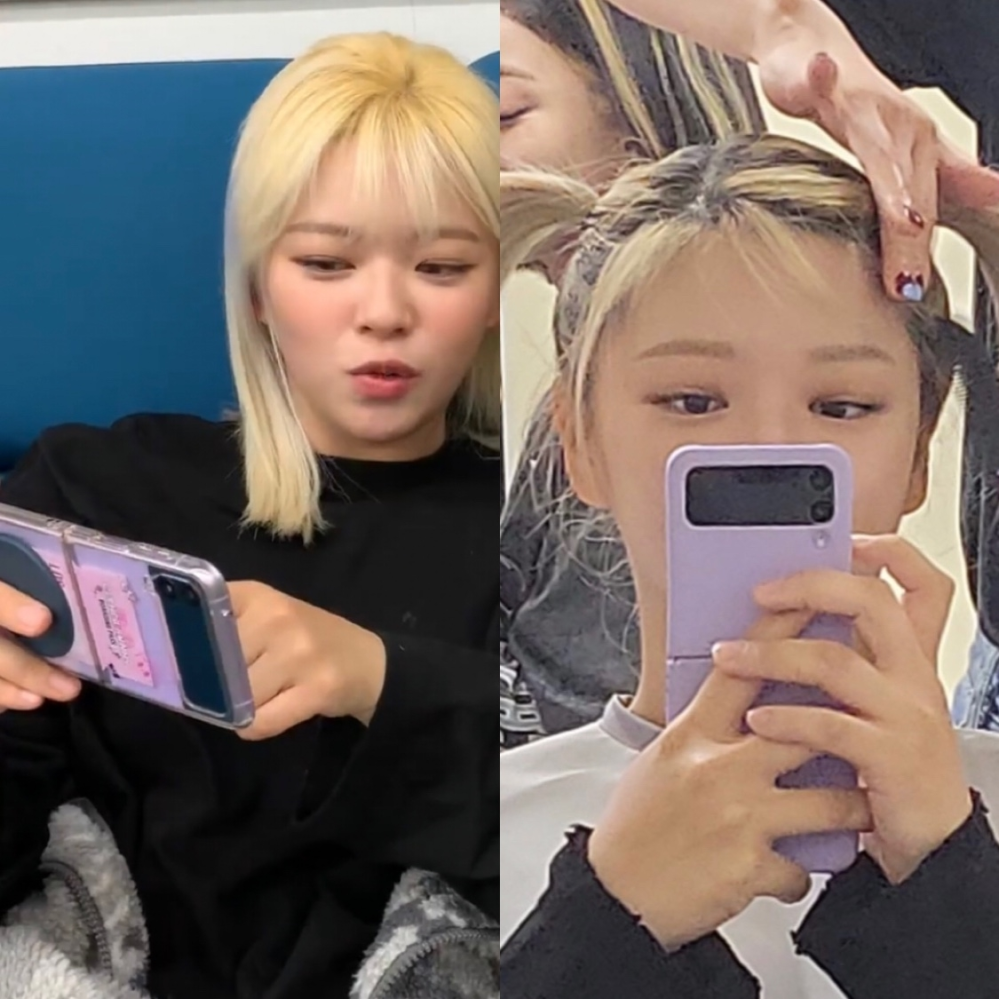 TWICE ジョンヨン スマホグリップ TWICE - TWICE スマホグリップ ポップソケット ミナ ミブリーの