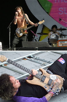 写真のkjが使用しているギター、ポールリードスミスですが、種類とかわ