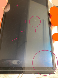 Switch有機ELモデルを買って数ヶ月ですが、画面に傷がつきま