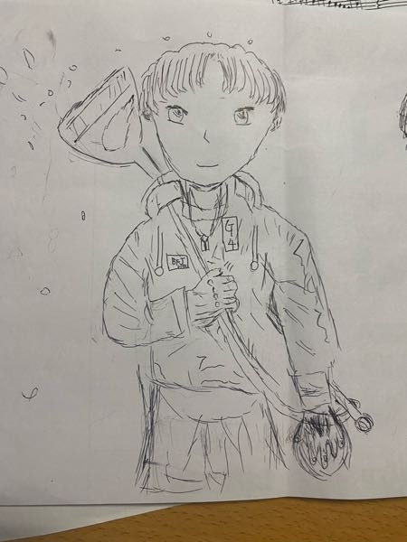 小学生2年生(3月生まれなのでまだ7歳)の従妹が描いた絵なのですが
