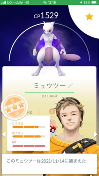 この個体値のシャドウミュウツー 強化しますか ポケモンgoで Yahoo 知恵袋