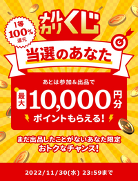 メルカリが11月1日に出品したら手数料半額キャンペーンをしてるよ Yahoo 知恵袋