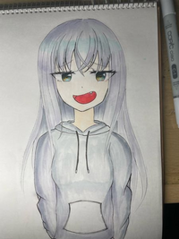 イラストを描いたのですが違和感がすごいので直した方がいいポイ Yahoo 知恵袋