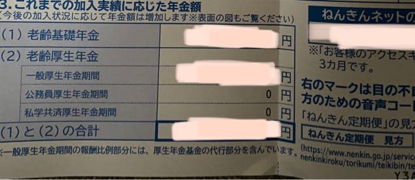 ねんきん定期便の見方が全くわかりません。いつも疑問です。なんで