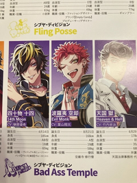 愚痴 ヒプマイ好きな人は見ない方がいいかもです 当人箱推し ヒプマイセカンド Yahoo 知恵袋