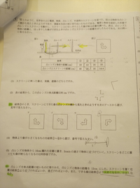 中一の理科の問題です 4 の ６ の解答が 距離を近づける Yahoo 知恵袋