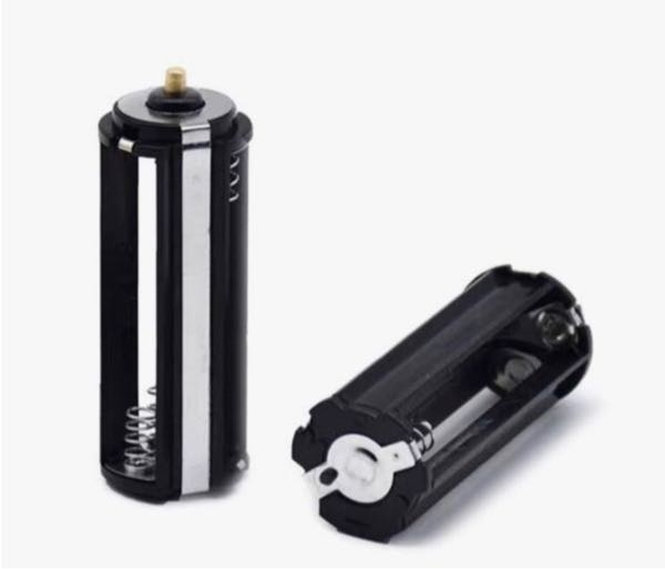 HANAのペンライトに電池を入れて付け､ - 横にして写真を撮っていた