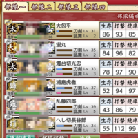 刀剣乱舞ステージ7 3で詰まってます この部隊だとレベリング Yahoo 知恵袋