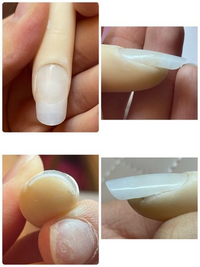 ネイル検定2級のチップラップについて改善点があれば教えて